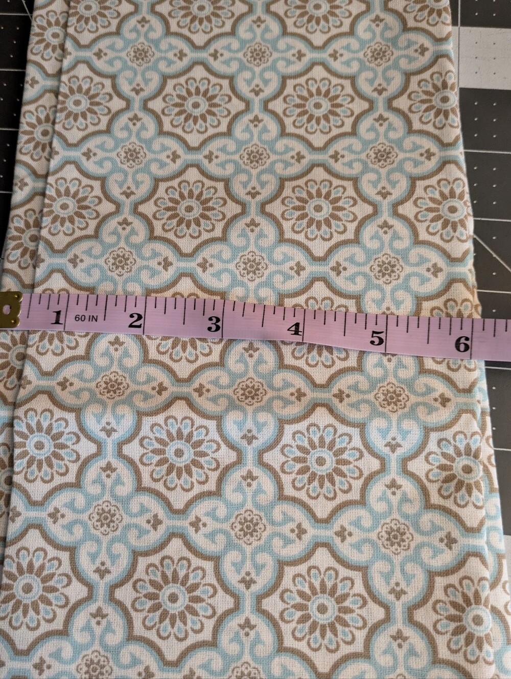 Cotton Fabric 39" X 44" Last 1